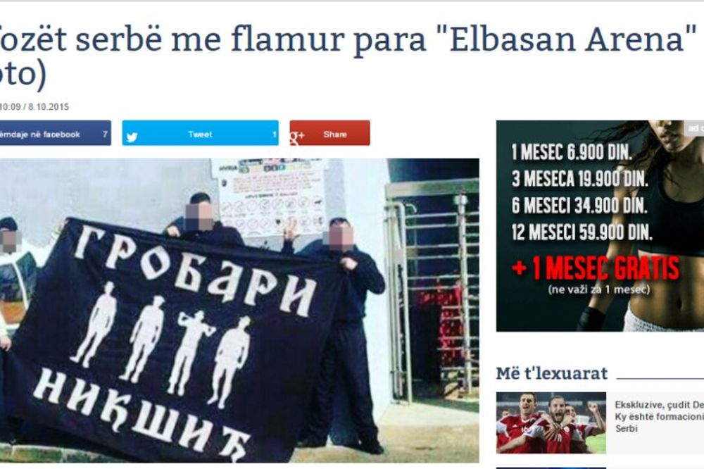 Grobari stigli u Elbasan? Kako su prošli pored 2.000 kosovskih huligana? (FOTO)