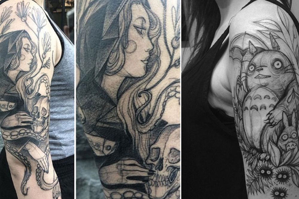 12 tetovaža koje izgledaju kao obični crteži olovkom, a tako su strava (FOTO)
