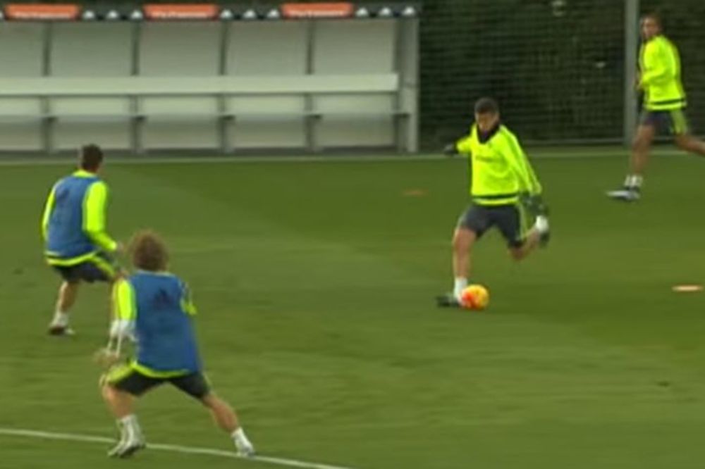 Hames Rodrigez na treningu Reala objasnio zbog čega je magičan asistent! (VIDEO)