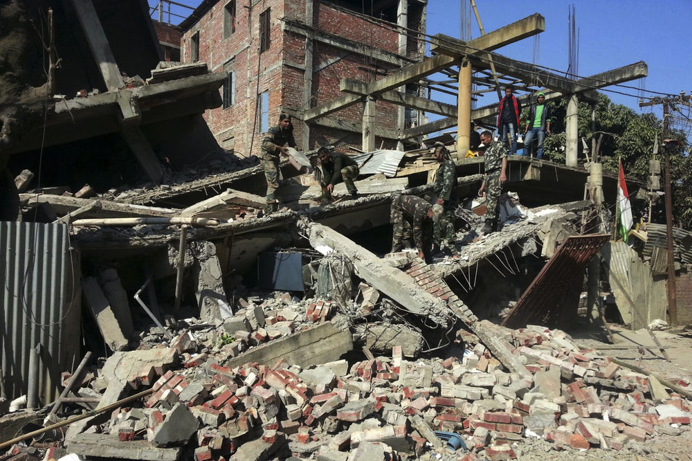 Najmanje 6 osoba stradalo u snažnom zemljotresu u Indiji (FOTO)