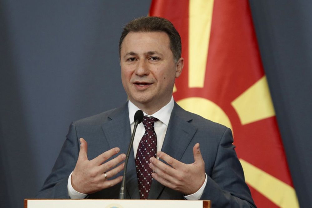 Premijer Makedonije Nikola Gruevski podneo ostavku!