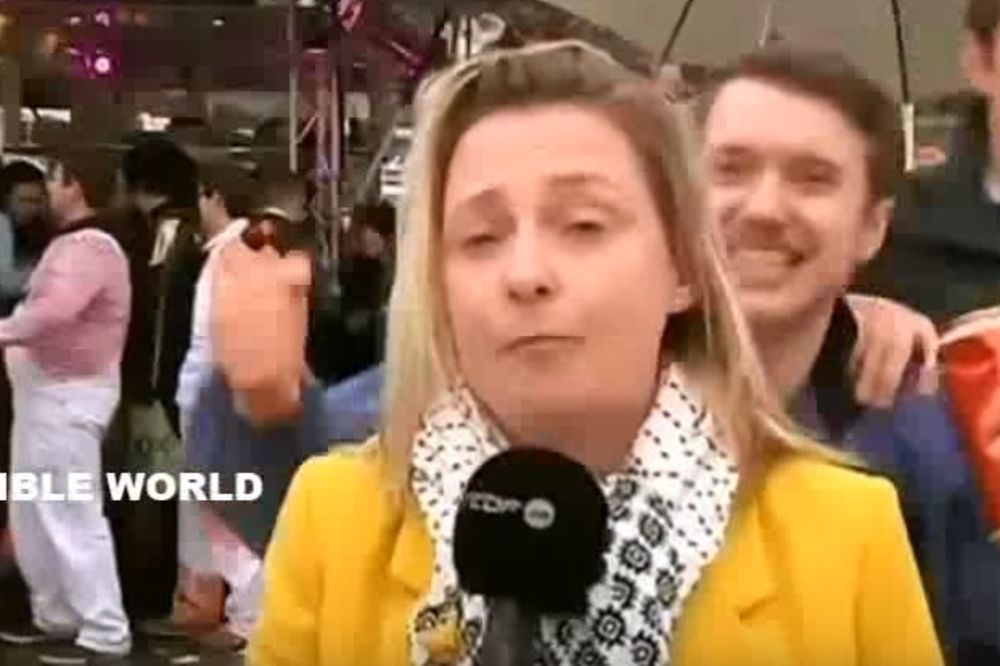 Prenos silovanja! Pijani ludak seksualno napastovao novinarku tokom live uključenja! (VIDEO)