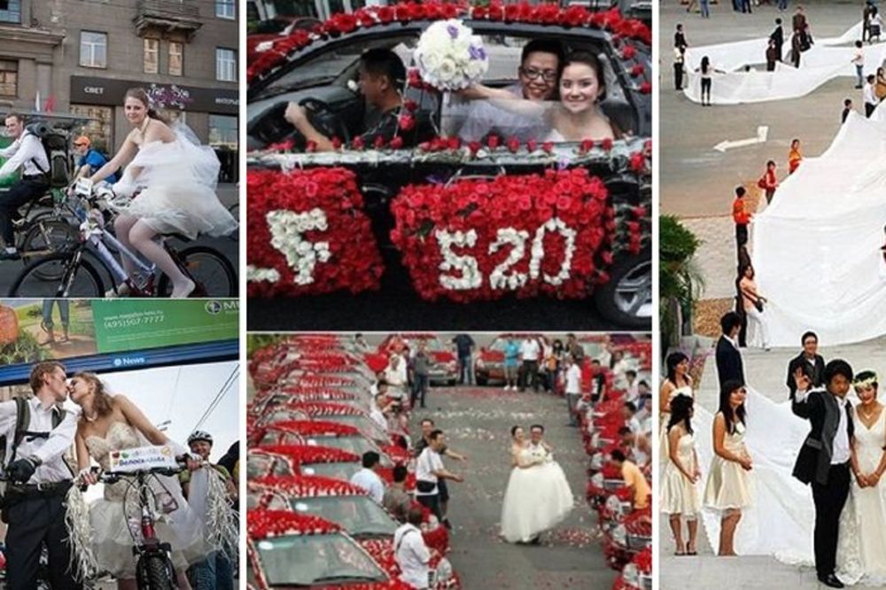 8 najčudnijih venčanja na svetu zbog kojih ćete pomisliti da ovi ljudi nisu normalni (FOTO)