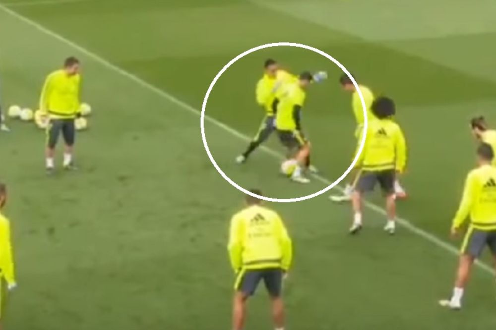 Hamesova agonija se nastavlja: Golman Reala obukao suknjicu kolumbijskoj zvezdi! (VIDEO)