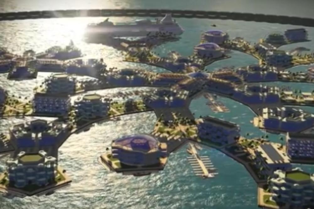 Zamislite grad bez saobraćajnih gužvi, bez kanalizacije, i to usred okeana!? (VIDEO)