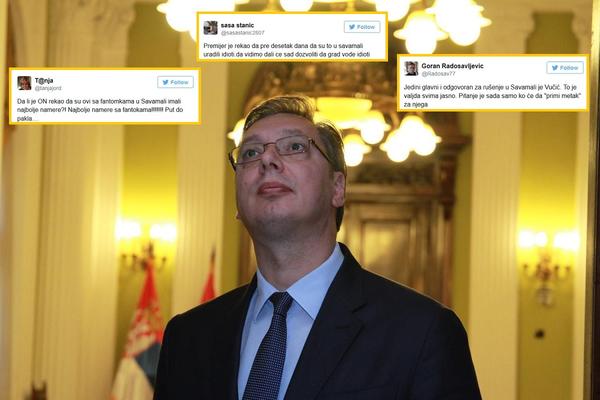 Imali fantomke, ali i najbolje namere?! Tviter pršti od prozivki na račun Vučića! (FOTO)