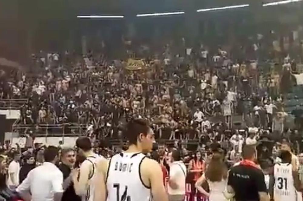 Grobari posle utakmice ponovo vređali suprugu Nebojše Čovića! (VIDEO)