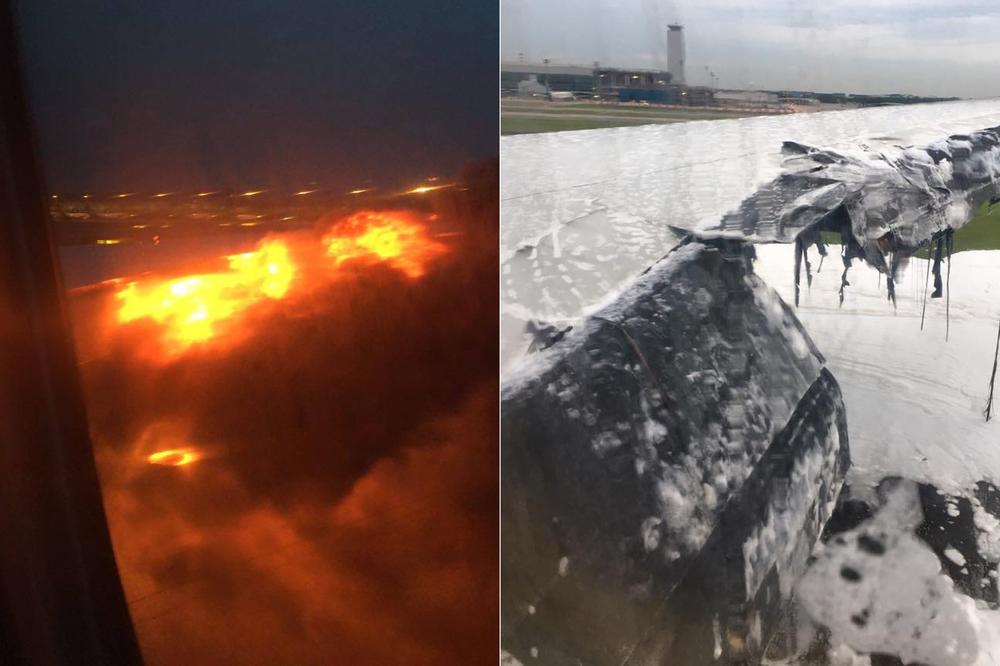 Snimak koji je putnik napravio u avionu koji gori je neopisivo jeziv! (FOTO) (VIDEO)