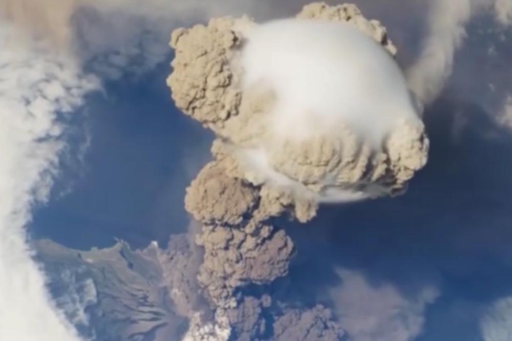 Sateliti vide sve: Erupcija vulkana u Rusiji kao na dlanu! (VIDEO)
