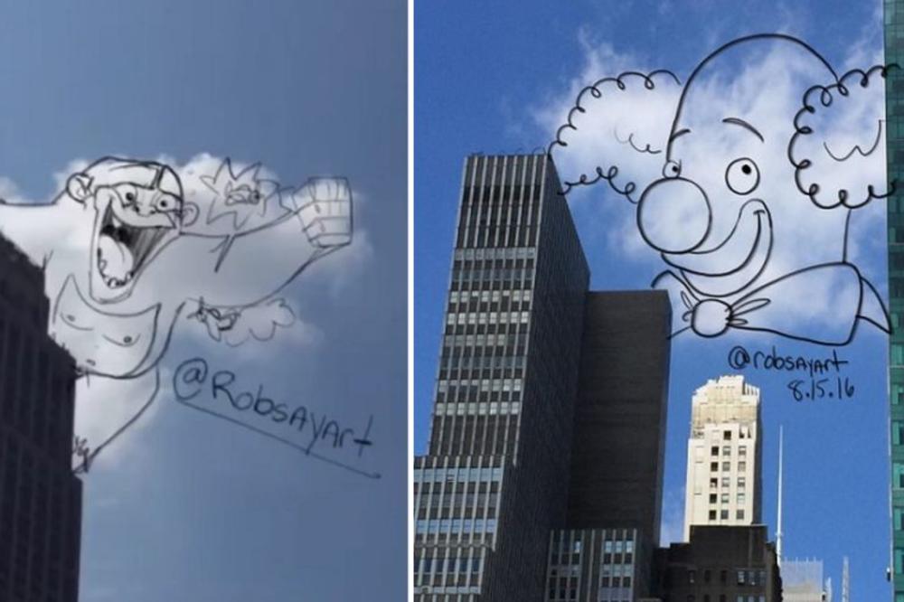 Ovaj umetnik od oblaka pravi sve ono o čemu maštate! (FOTO) (VIDEO)