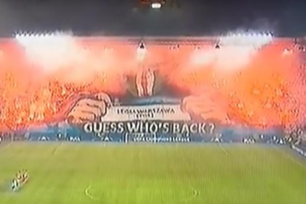 Da su navijači Zvezde i Partizana uradili ovako nešto u LŠ, UEFA bi drakonski kaznila večite! (VIDEO)