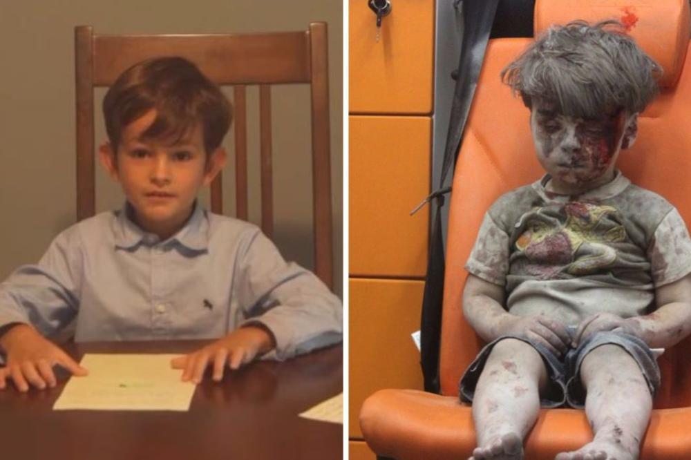 Gospodine Obama, dovedite mi dečaka iz Sirije. Daćemo mu dom, biće moj brat! Pismo malog Aleksa dirnulo svet! (FOTO) (VIDEO)