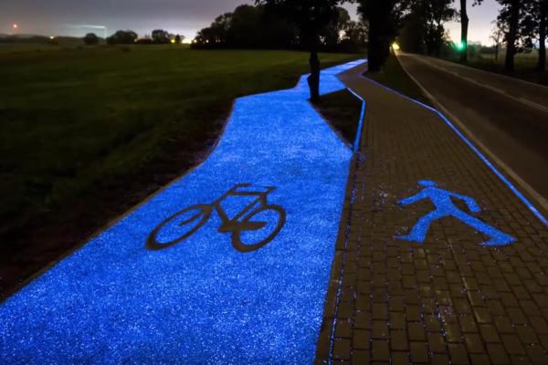Kako je ovo moguće? Kad padne noć, ova biciklistička staza zasvetli! (FOTO) (VIDEO)