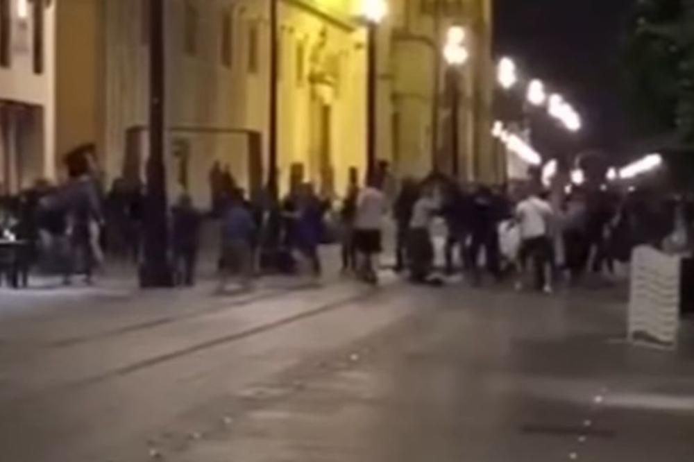 LETELE STOLICE, SEVALE BEJZBOLKE: Okršaj Bed Blu Bojsa i navijača Sevilje! (VIDEO)