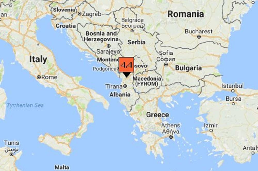 TRESLA SE ALBANIJA! Jak zemljotres se osetio i u Crnoj Gori!