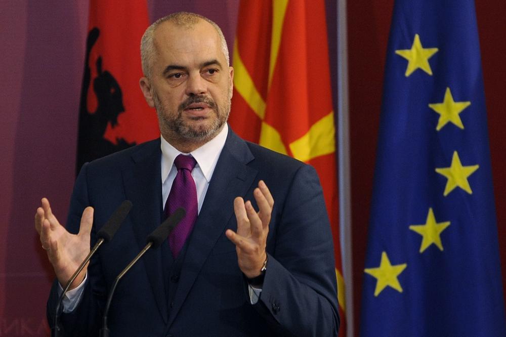 EDI RAMA OPASNO PROVOCIRA: Albanija i Kosovo treba da imaju jednog predsednika!