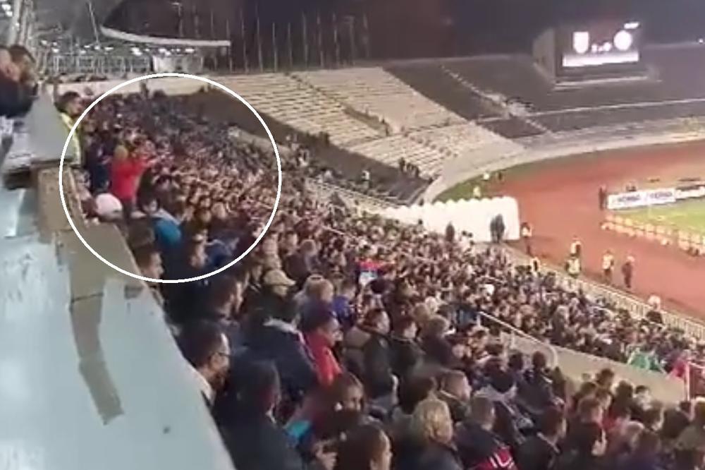 HAOS: Ceo stadion Partizana je ćutao kao zaliven, dok nekoliko klinaca nije zagrmelo i poslalo tribine u trans! (VIDEO)