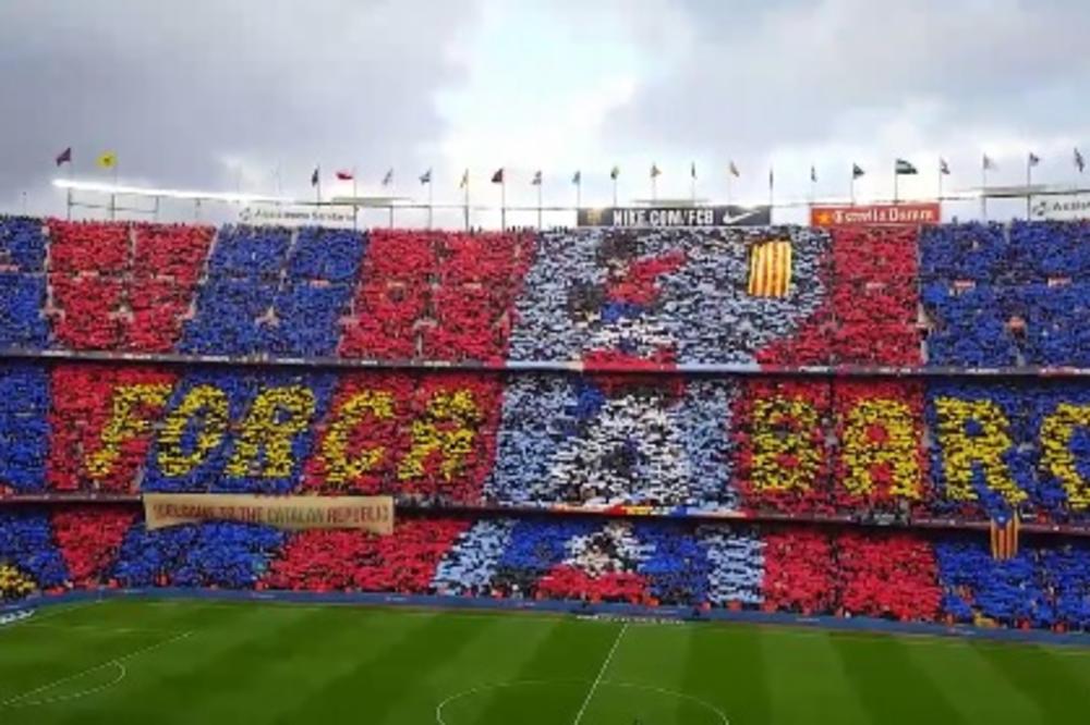 Slika koja će obići planetu! Da li su navijači Barselone napravili najjaču koreografiju ikada? (VIDEO)