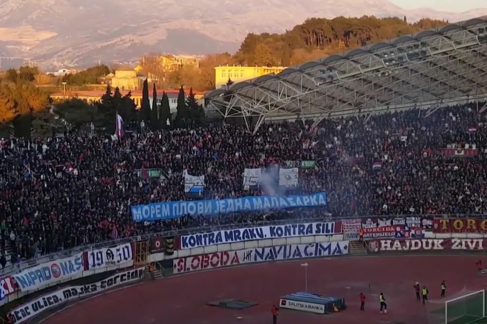 Da li se Torcida sada kaje? Hrvati bez milosti za Hajduk zbog četničke parole i antisrpskih pokliča! (VIDEO)