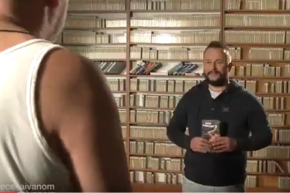 MALI IVKEEE? Ivanović u novoj parodiji na Vučićev spot iz biblioteke - a šta je to došao da vrati? (VIDEO)