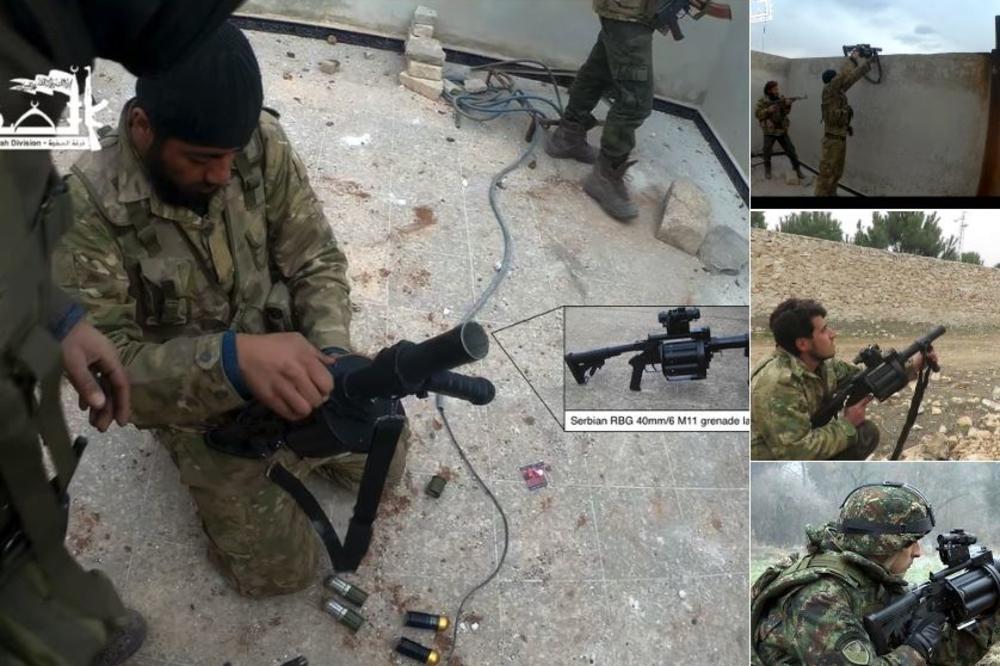 SKANDAL: Srpski bacač granata u rukama mudžahedina u Siriji! (FOTO)