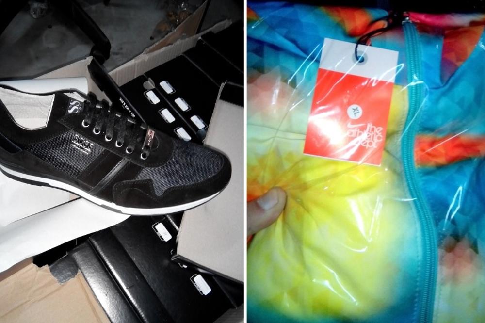 Adidas, Najk i Puma! Švercovali kopije čarapa, trenerki i patika u poštanskim pošiljkama! (FOTO)(VIDEO)