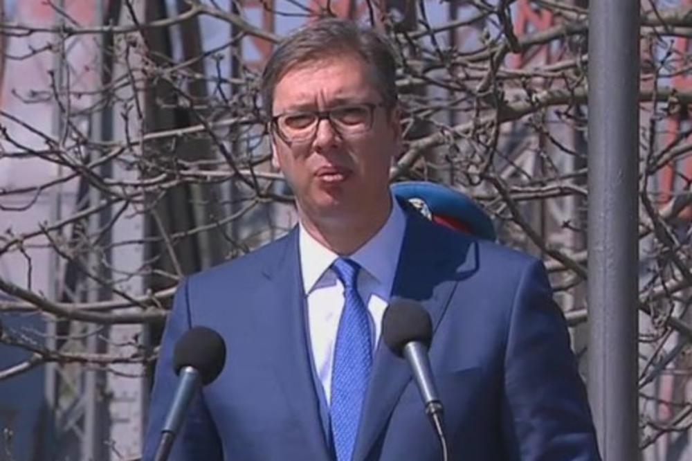 ZA IZGUBLJENE DEČJE ŽIVOTE DAO BIH SVE: Vučić u Grdeličkoj klisuri na obeležavanju godišnjice NATO agresije