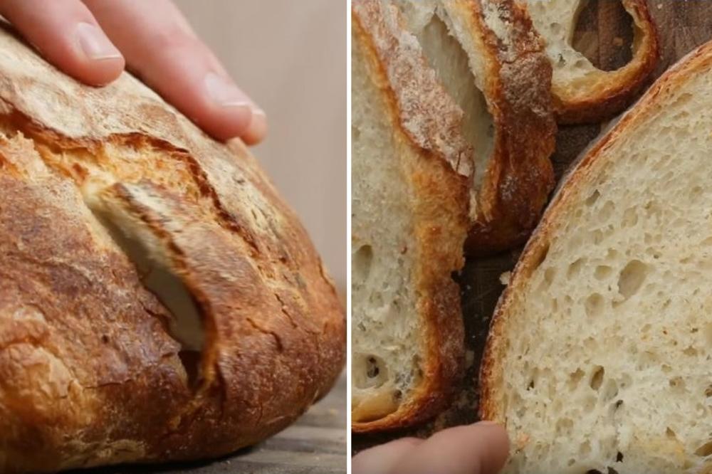 Mekan kao duša! Holandski hleb iz šerpe se topi u ustima!  (RECEPT) (VIDEO)