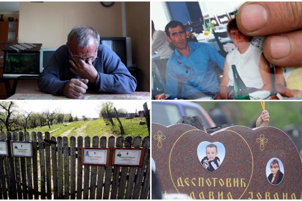 NE SMEM NI DA SE UBIJEM: Četiri godine od najvećeg masakra u Srbiji a ovako danas žive u selu zavijenom U CRNO! (FOTO)
