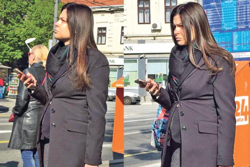 PAPARACO: Trudna supruga ministra ide trolom na posao! (FOTO)