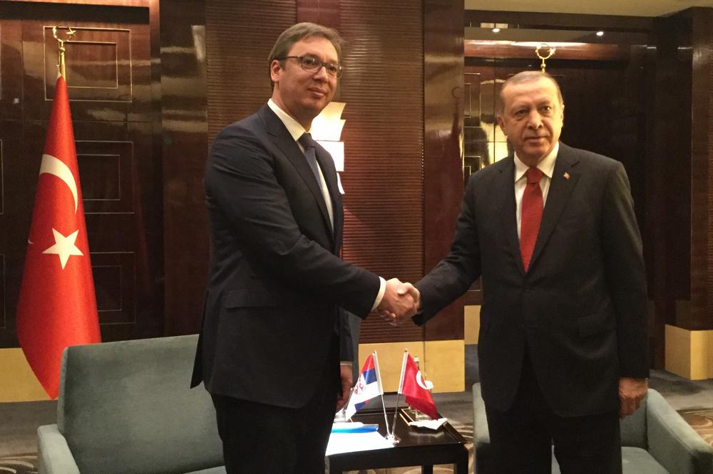 SUSRET U PEKINGU: Erdogan pozvao Vučića da Turska bude prva država koju će posetiti kao predsednik Srbije!