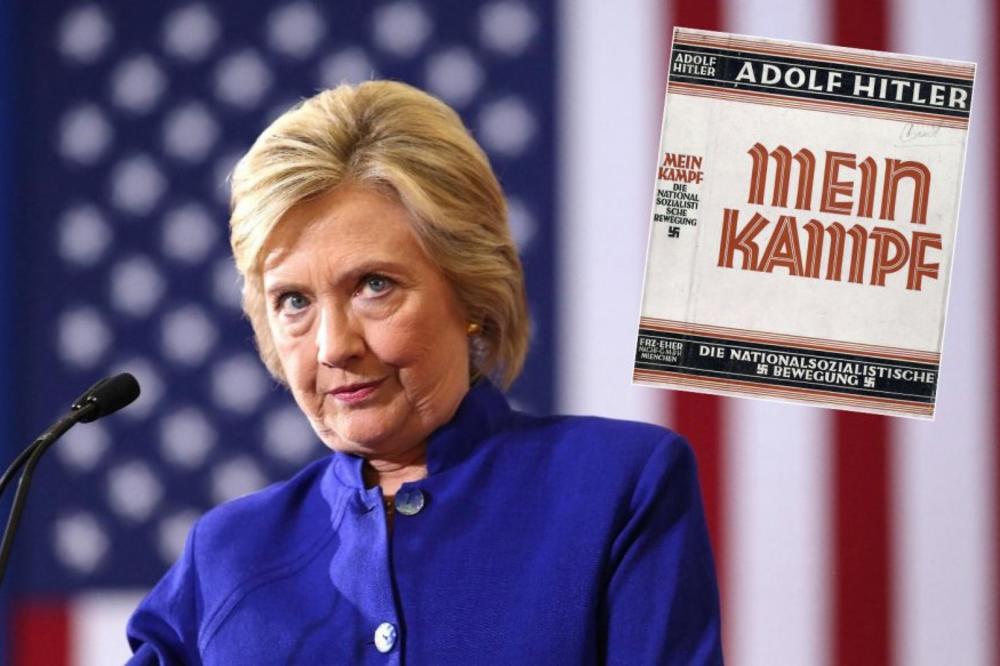 GREŠKA NA VIKIPEDIJI! Biografija Hilari Klinton povezana sa Hitlerovim Majn Kampfom!