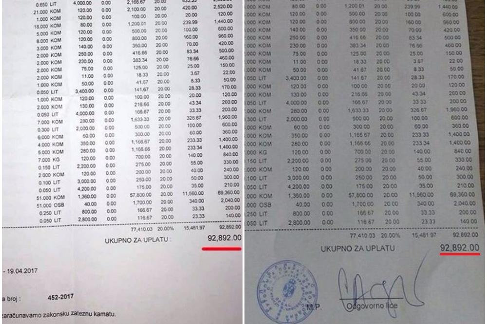 PARTIJSKO VESELJE U VRBASU: Predsednica opštine htela da plati račun od 92.892 dinara NOVCEM GRAĐANA! (FOTO)