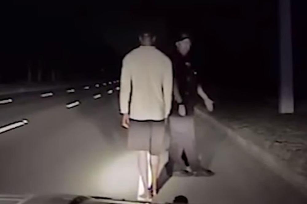 ODVALJEN OD ŽIVOTA: Objavljen snimak hapšenja Tajgera Vudsa, pa on ne zna ni kako se zove, a kamoli da hoda!