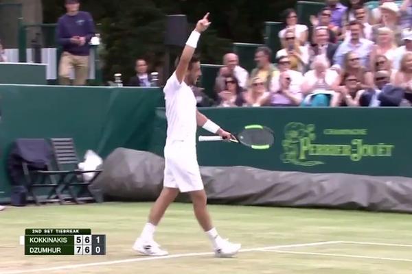 Posle spektakularnog poena i još luđeg udarca tenisera iz BiH, protivnik je bacio reket i počeo da mu aplaudira! (VIDEO)