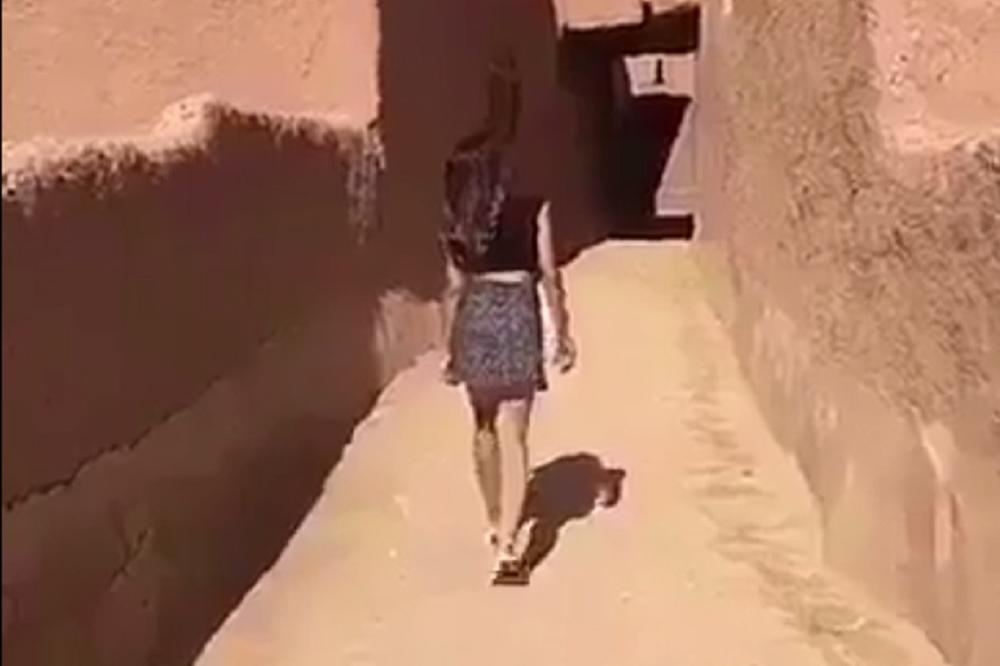 ČEKA SE PRESUDA: Mlada Saudijka uhapšena zbog šetnje u mini suknji! (VIDEO)