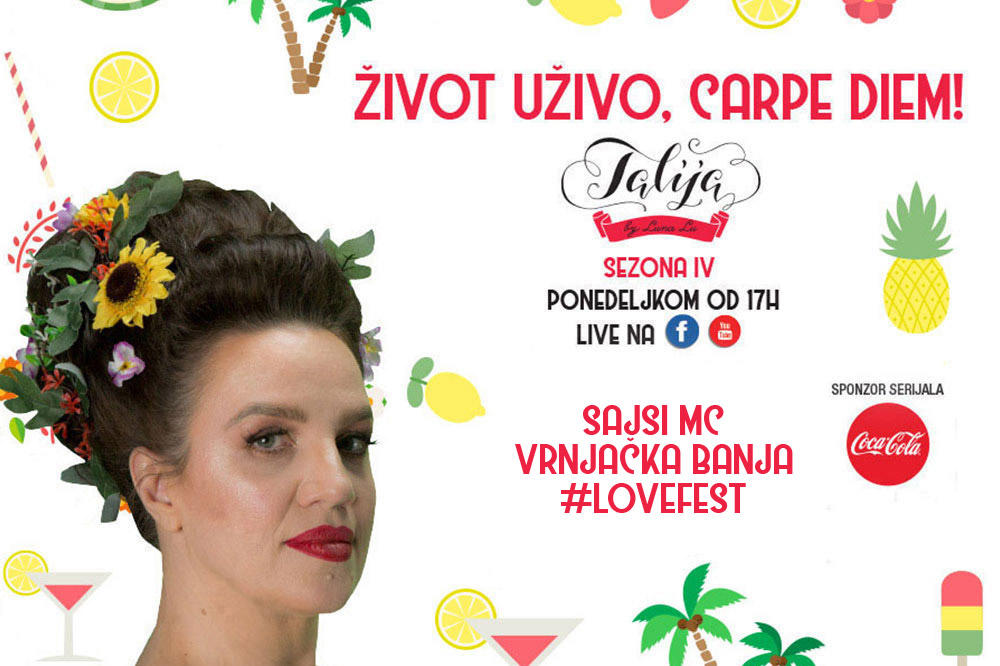 TALIJA - ŽIVOT UŽIVO, CARPE DIEM: Festival ljubavi i dejt sa Sajsi MC