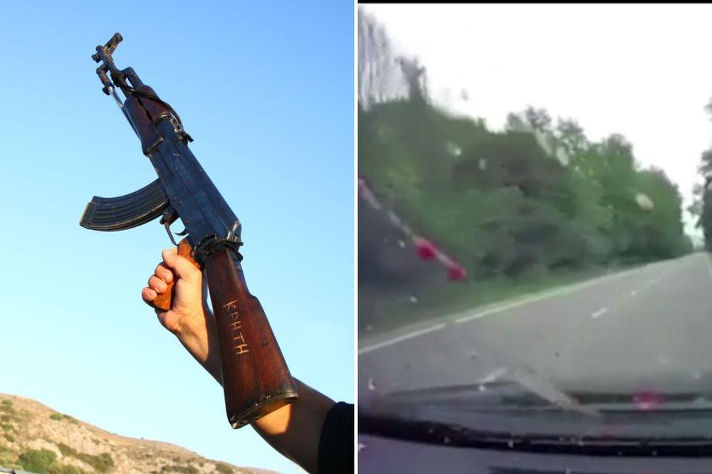 SNIMAK ATENTATA NA RUSKOG POSLANIKA: Pucali su na auto koji se kretao kroz šumicu! (VIDEO)