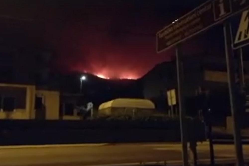 NOVI POŽAR U HRVATSKOJ: Gori blizu kuća, 200 vatrgoasaca na terenu! (VIDEO)