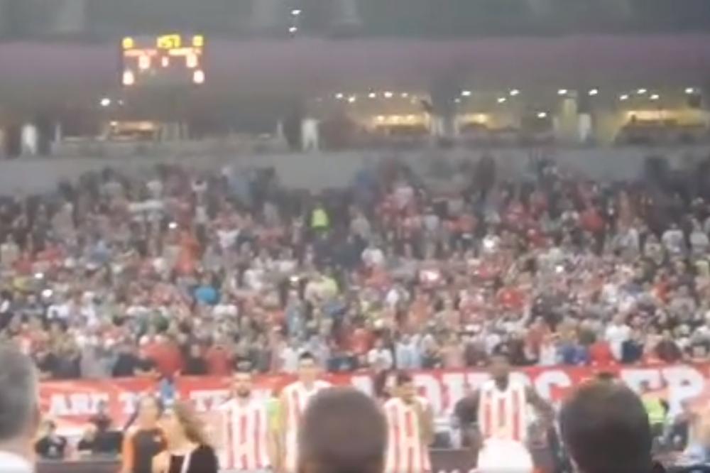 Arena nije ni polupuna, a šta je sa himnom Evrolige? (VIDEO)