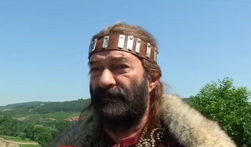 Mladen Nelević na snimanju serije 'Nemanjići-rađanje kraljevine