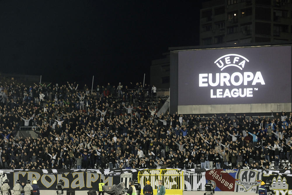 CRNI DANI U HUMSKOJ ULICI! UEFA donela odluku o navijačima pred utakmicu Partizan - Viktorija! (FOTO)