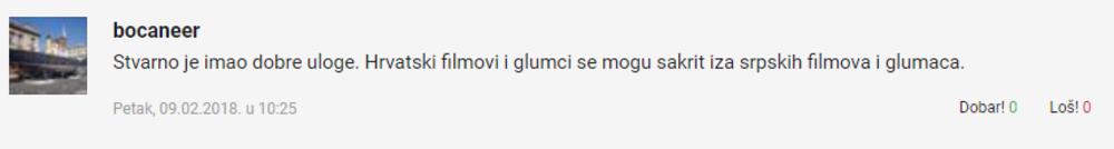 Komentar o Glogovcu na hrvatskom portalu 