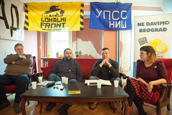 Održana konferencija podrške Ne davimo Beograd: Građanski front u Beogradu!