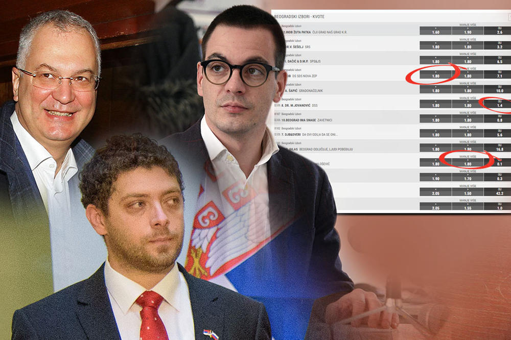 HOĆETE DA ZARADITE NOVAC OD IZBORA? Srpski političari savetuju vas za koga od njih da glasate u kladionici!