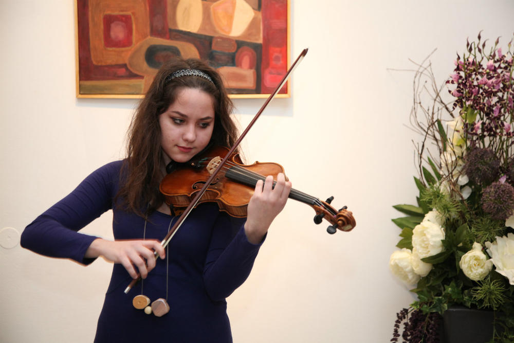 Violinistkinja Marija Radovanović   