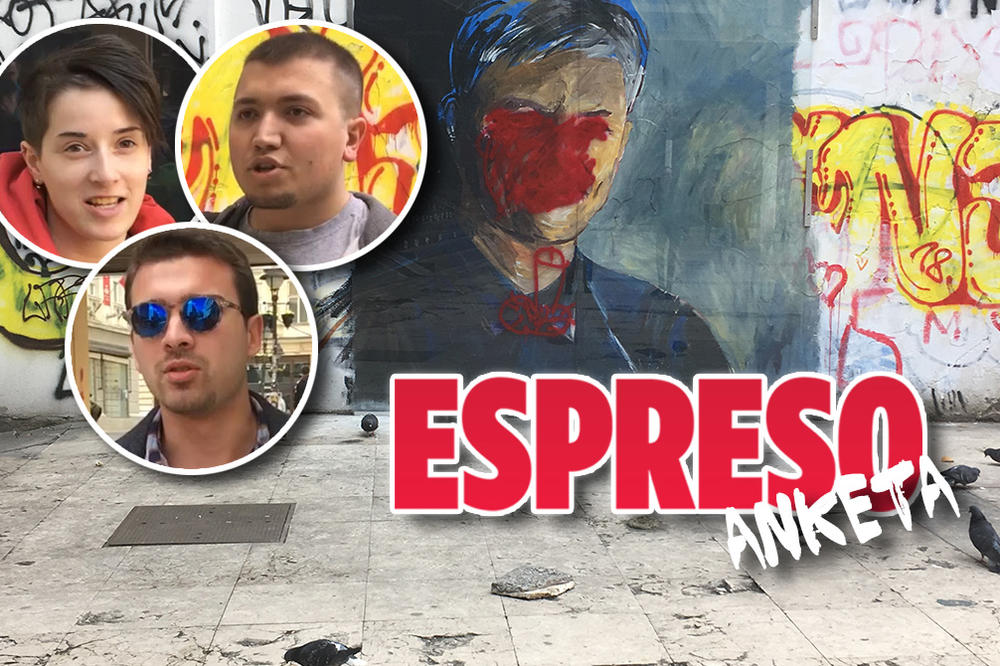ZATUCANI SMO! SATANIZUJEMO MRTVOG ČOVEKA! Ovo su reakcije mladih Beograđana na skrnavljenje murala Đinđiću (VIDEO)