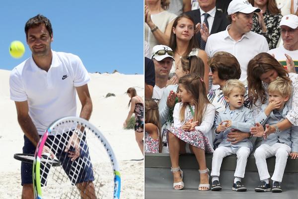 ŠVAJCARAC ZABEZEKNUO PLANETU! Federer je najbogatiji teniser sveta, a njegova maloletna deca moraju da RADE ZA DŽEPARAC! (FOTO)