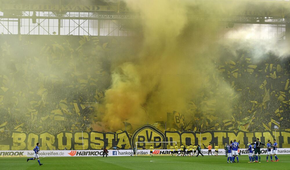 Navijači Borusije Dortmund - 'Žuti zid'