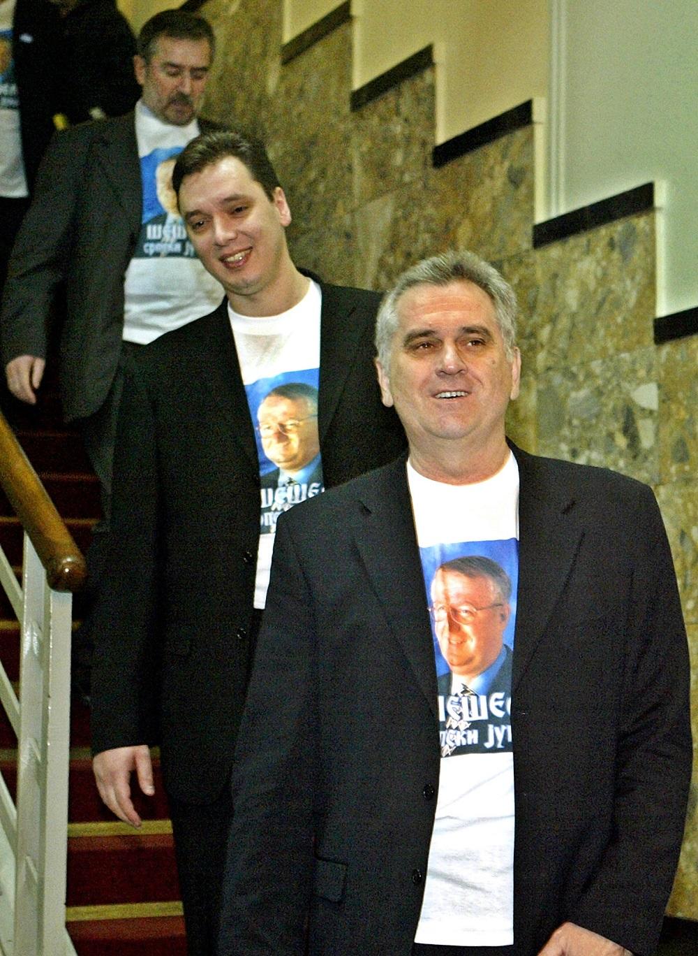 Todorović sa Vučićem i Nikolićem  